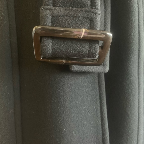 Anne Klein Wool-Cashmere Blend Coat, Black, Sz 6 - Picture 5 of 13